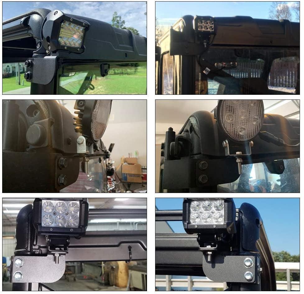 Auxbeam 3 Inch LED Pods for 2013-2021 Polaris Ranger 570/800/900/900xp/1000