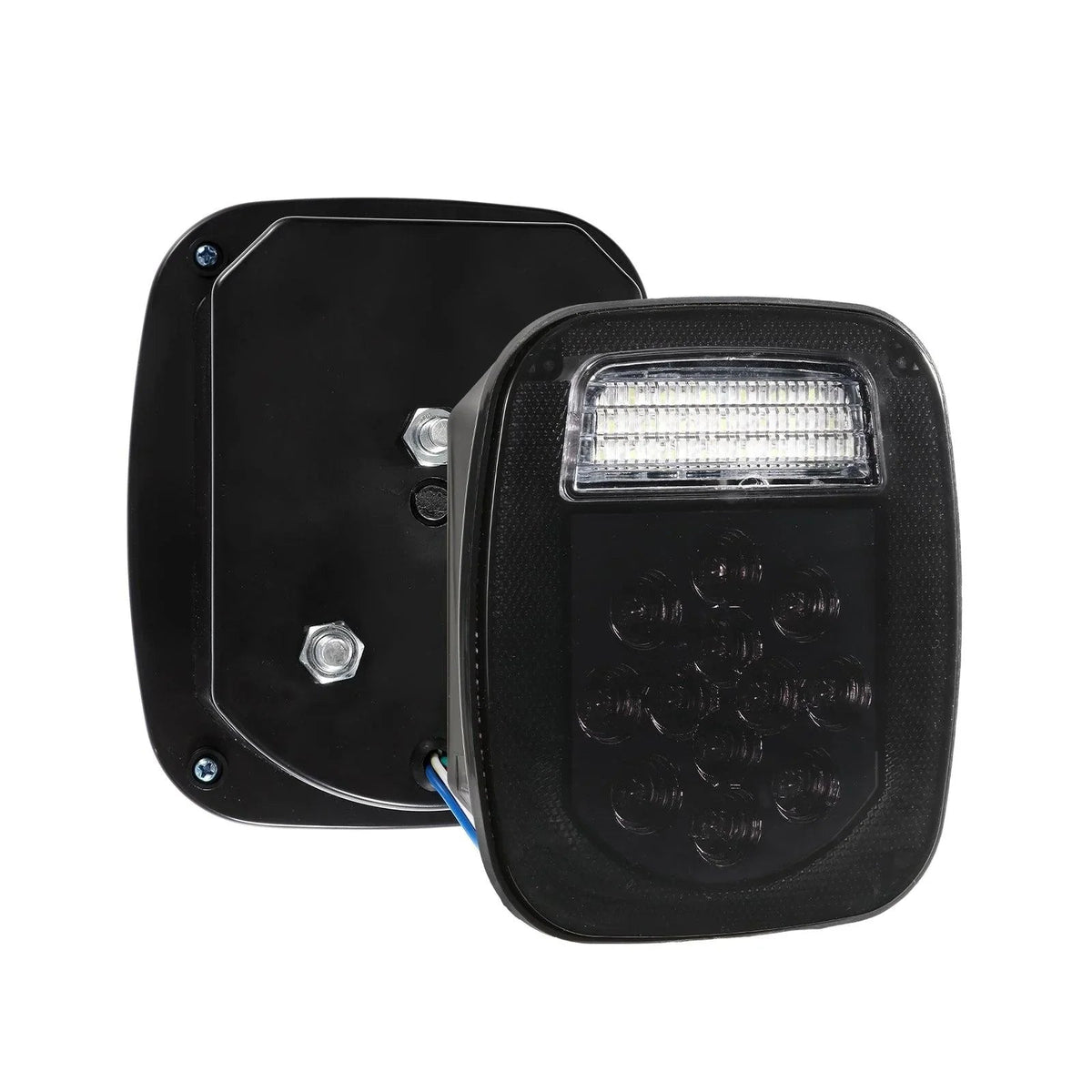 Auxbeam Universal Tail Lights for Wrangler YJ TJ CJ Truck Trailer Van Boat