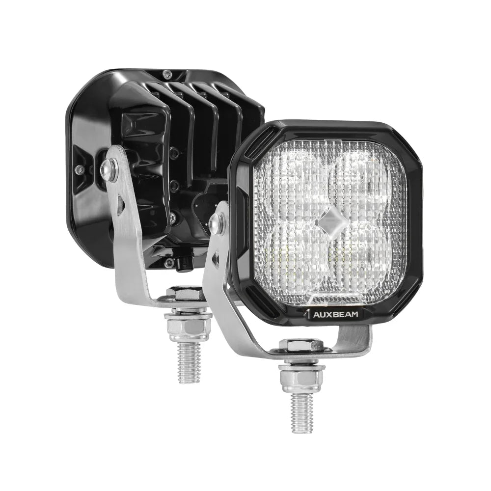 Color Play Series 3 Inch 116W RGB LED Pod Lights Flood Off Road Lights With 8 Backlight Options