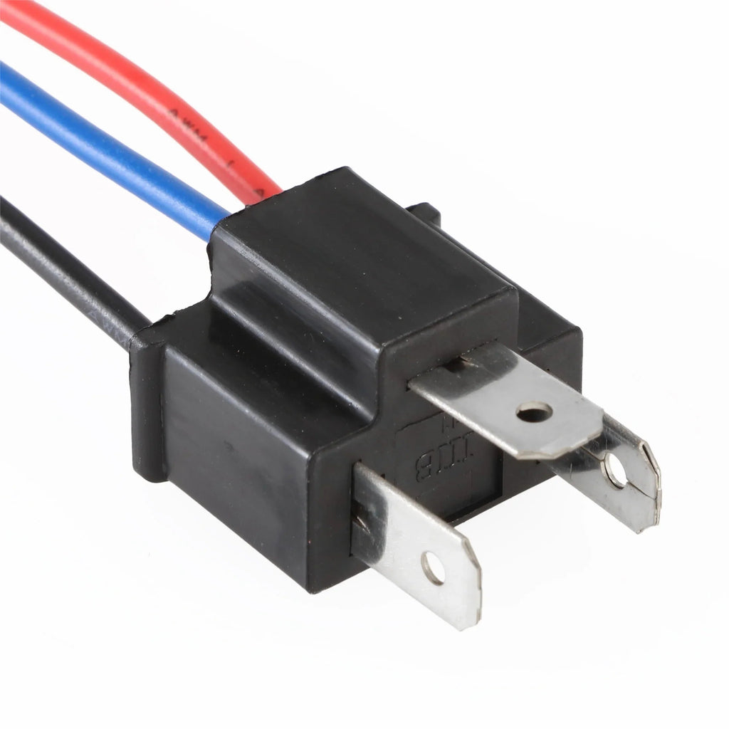Auxbeam H4 LED HEADLIGHT SOCKET FEMALE ADAPTER WIRING HARNESS CONNECTOR FOR