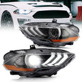Vland LED Headlight Assembly Dual for 2018-2024 Ford Mustang 6th Gen Facelifted