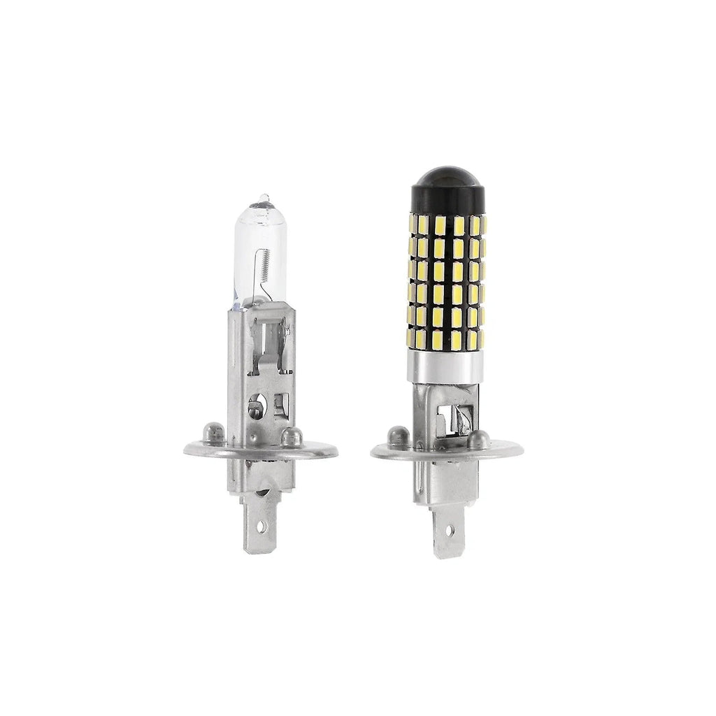 Auxbeam H1 LED Fog Light/DRL Bulbs 6W 2000ML 6500K White - 2 Bulbs