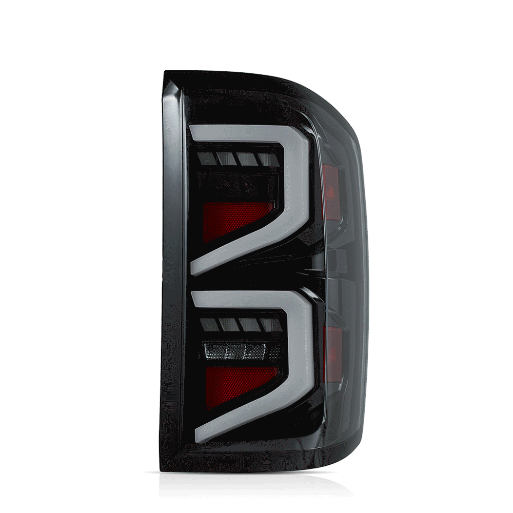 Vland LED Tail Light Assembly for 2014-2018 Chevrolet Silverado