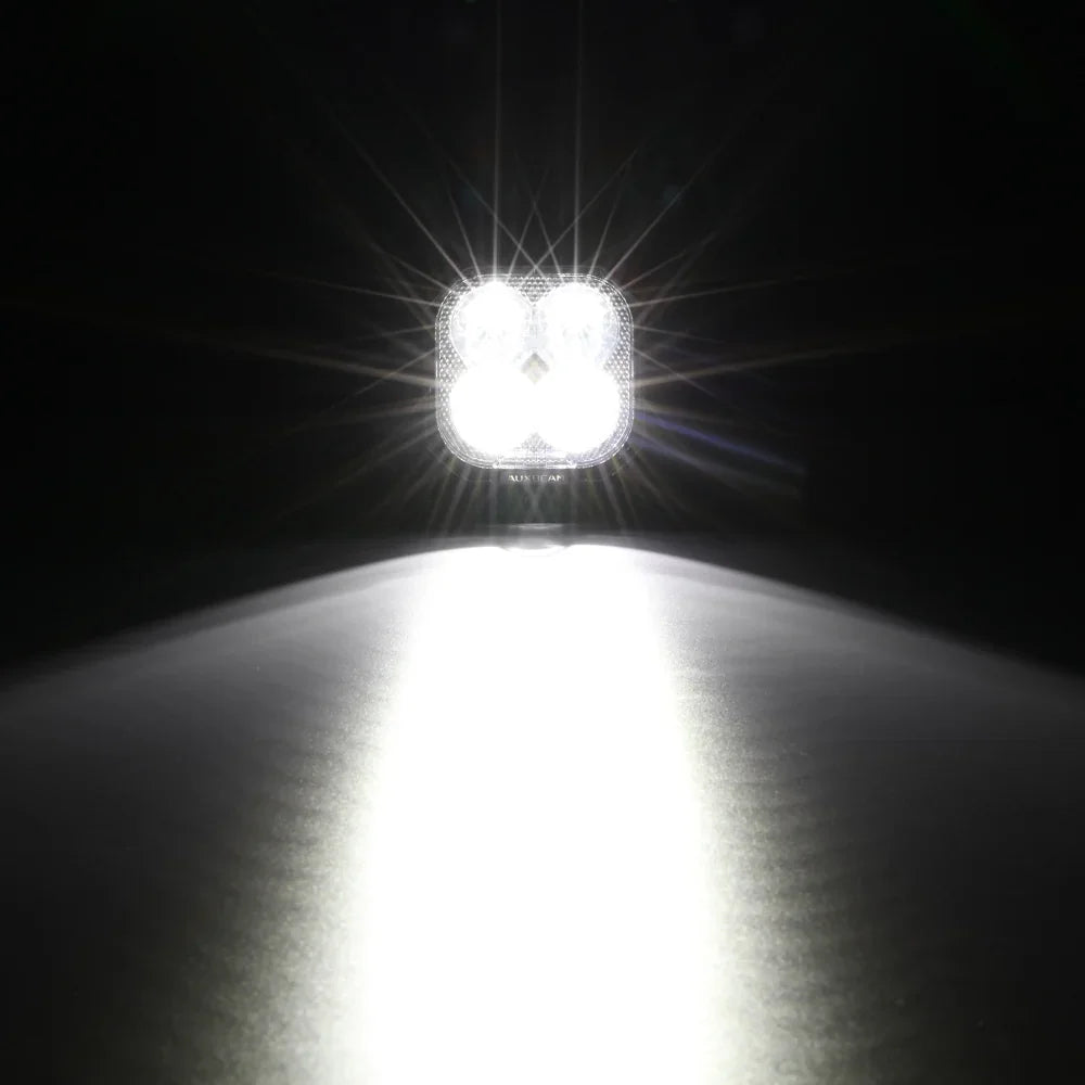 Color Play Series 3 Inch 116W RGB LED Pod Lights Off Road Lights With 8 Backlight Options