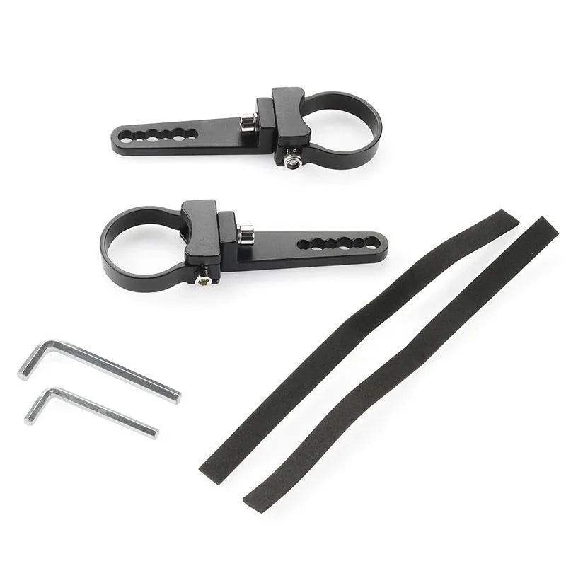 Auxbeam 1.75 Inch Light Bar Mounting Bracket Kit Bull Bar Roll Cage Clamps