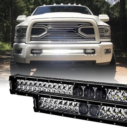 Auxbeam 12"/22"/32"/42"/52" 5D-PRO Series LED Light Bar for Dodge Ram 2500