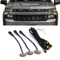 Auxbeam LED Front Grille Lights Raptor for Chevrolet Silverado 1500 2016-2021