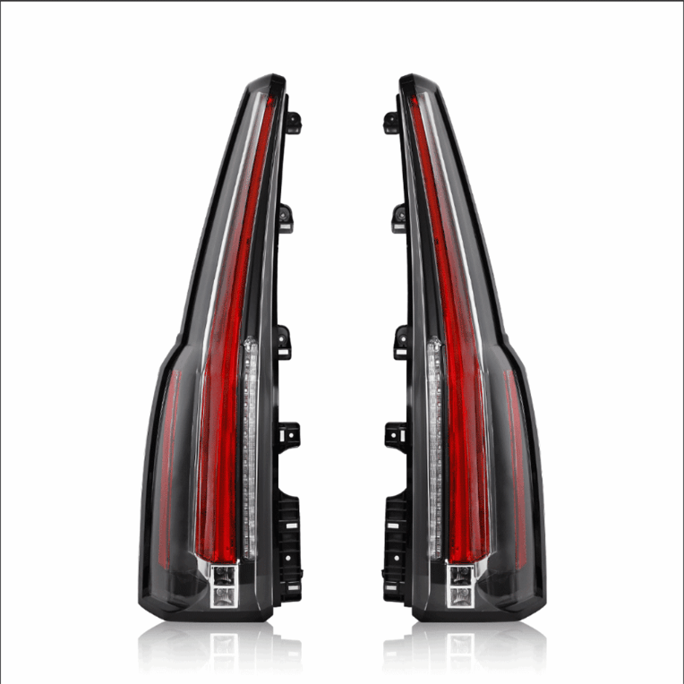 Vland LED Tail Light Assembly with Upgrade LED Kit for 2015-2020 (4th Gen) GMC