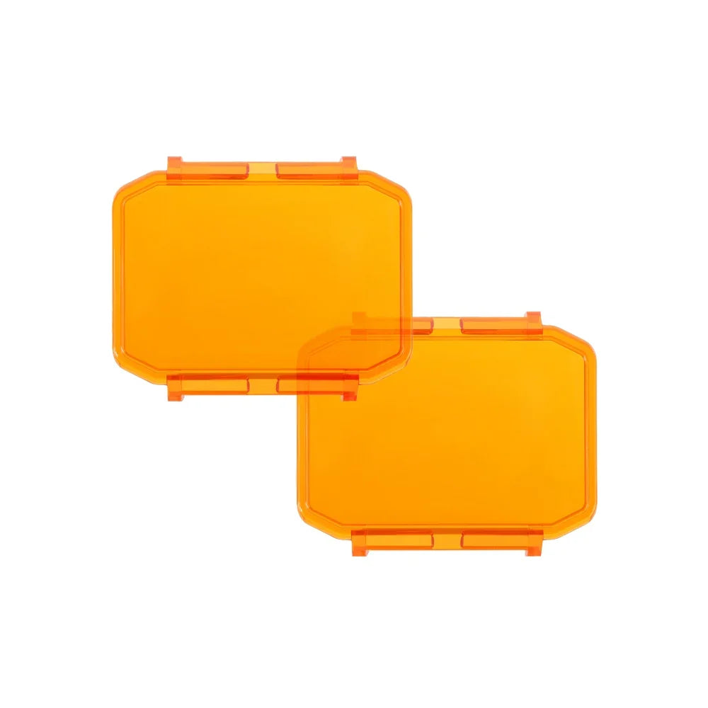Auxbeam R4 Series 4 Inch LED Pod Lights Dark Amber Cover Light Shield Cover