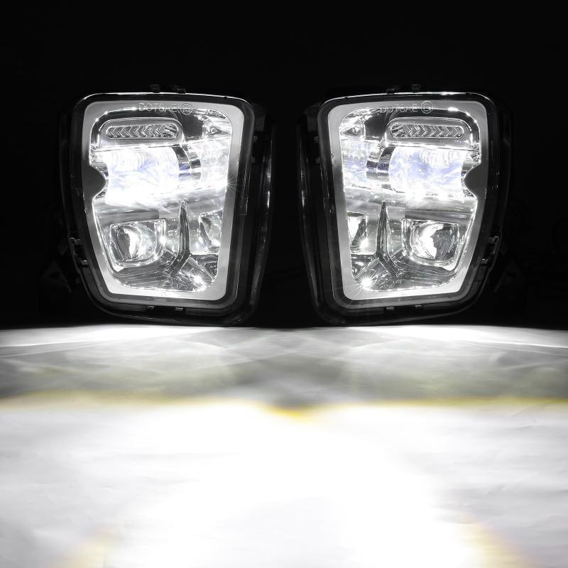 Auxbeam 36W LED Fog Lights for Dodge Ram 1500 2013-2018