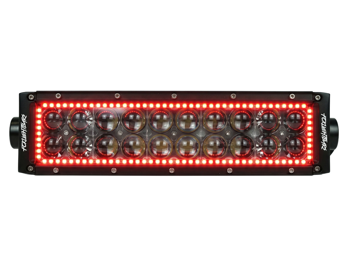 S1-RGB Color Halo - FCK Lightbars LED light bar included in vehicle specific light kits