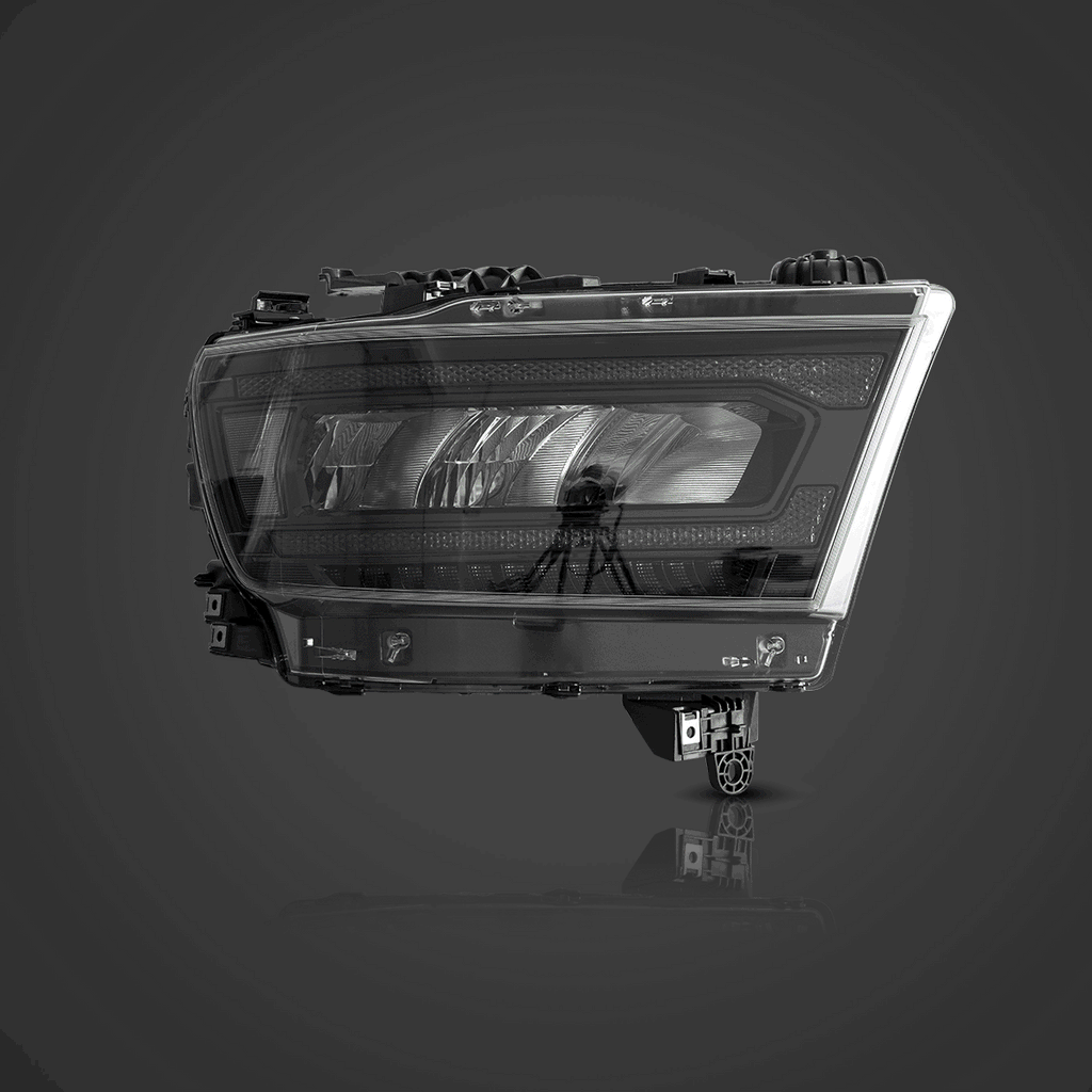 Vland LED Headlight Reflection for 2019-2023 Dodge Ram 1500 5th Gen (DT)