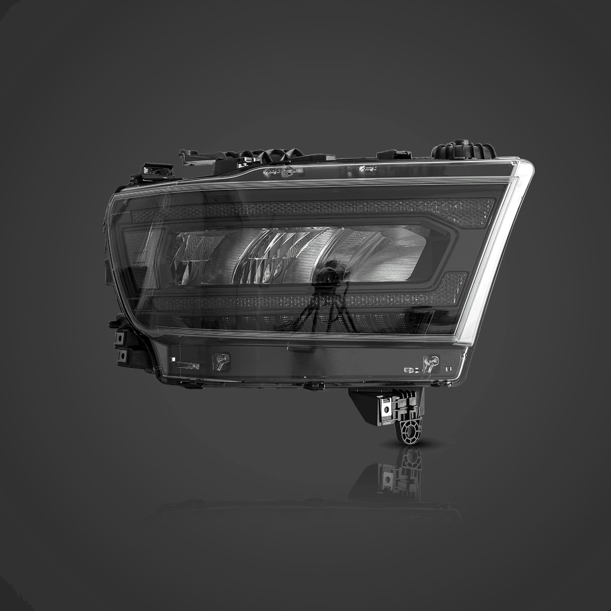 Vland LED Headlight Reflection for 2019-2023 Dodge Ram 1500 5th Gen (DT)