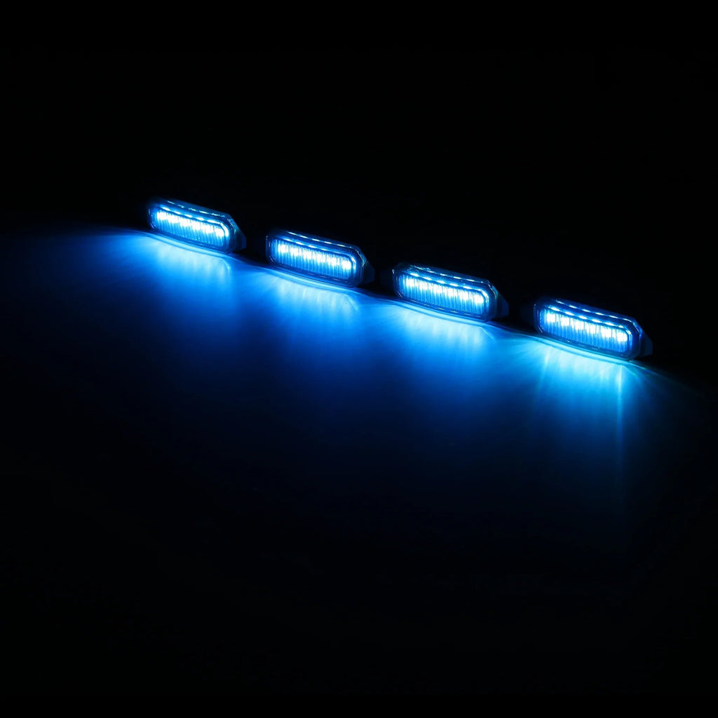 Auxbeam RGB Modified LED Front Grille Light for Toyota RAV4 2019-2022