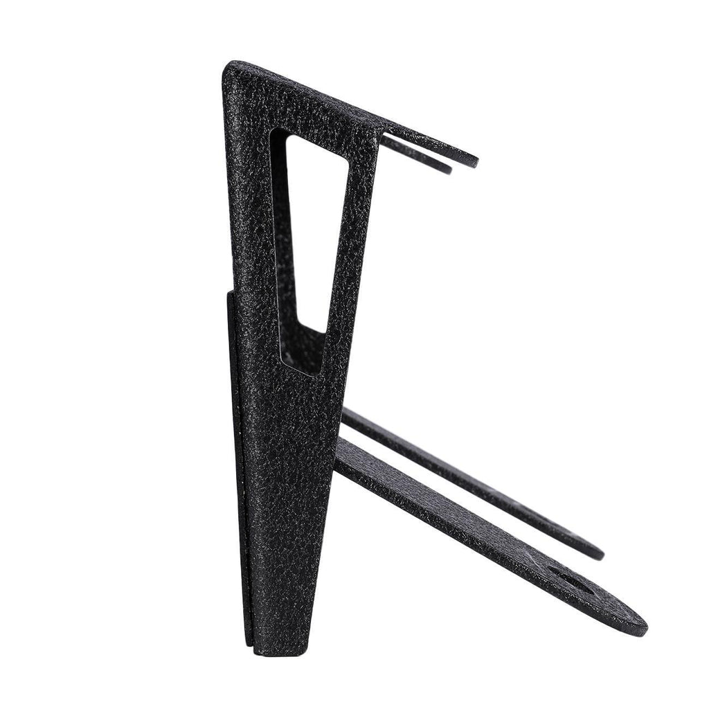 Auxbeam Dual A-Pillar Pods Light Windshield Mount for Jeep Wrangler JK 2007-2017