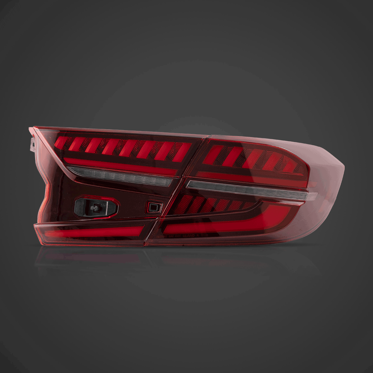 Vland LED Tail Light Assembly for 2018-2022 Honda Accord 10th Gen