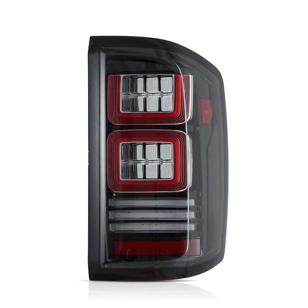 Vland LED Tail Light Assembly for 2014-2018 Chevrolet Silverado