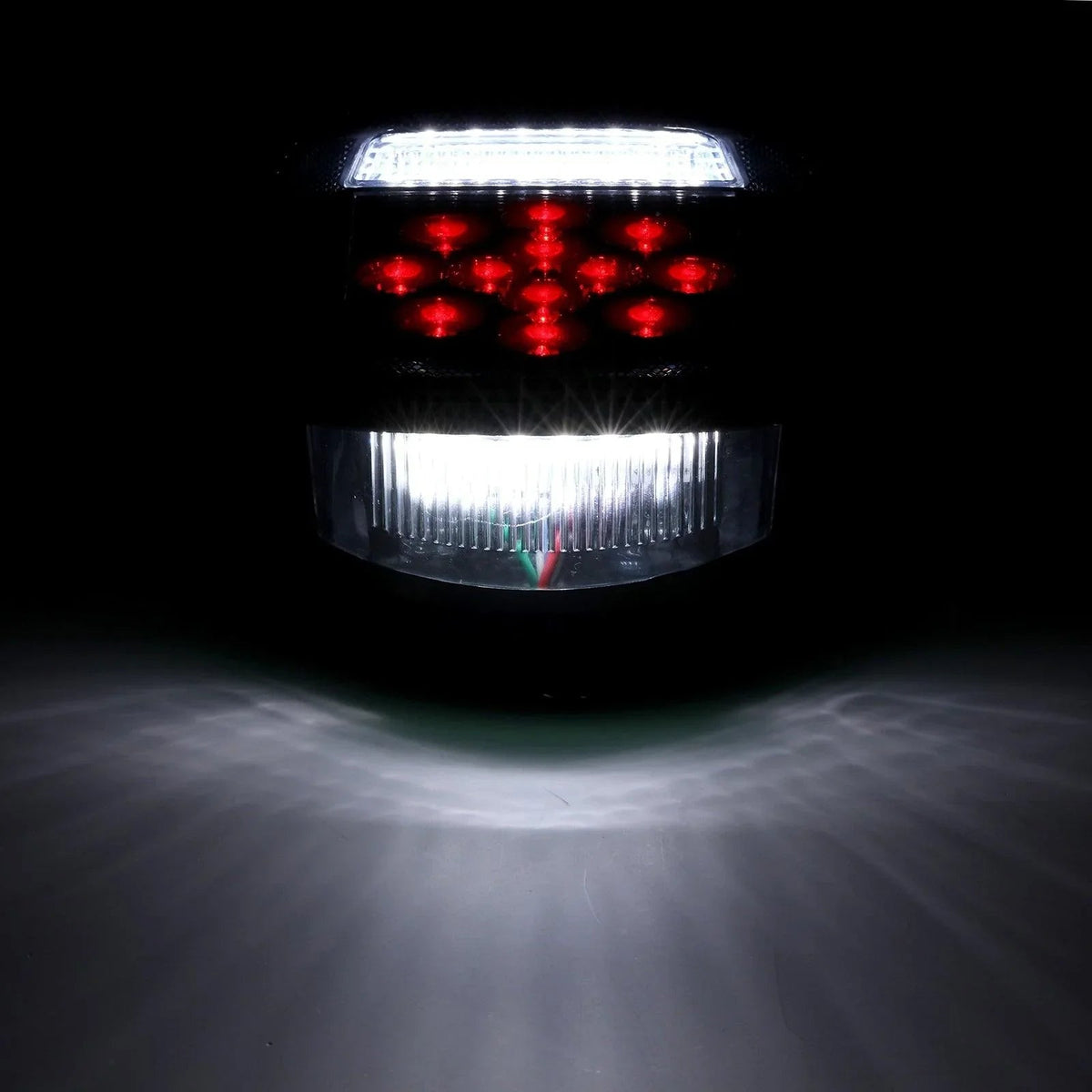 Auxbeam Universal Tail Lights for Wrangler YJ TJ CJ Truck Trailer Van Boat