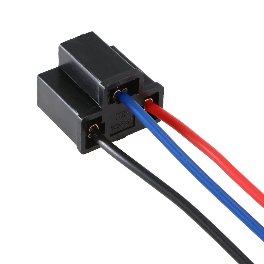 Auxbeam H4 LED HEADLIGHT SOCKET FEMALE ADAPTER WIRING HARNESS CONNECTOR FOR