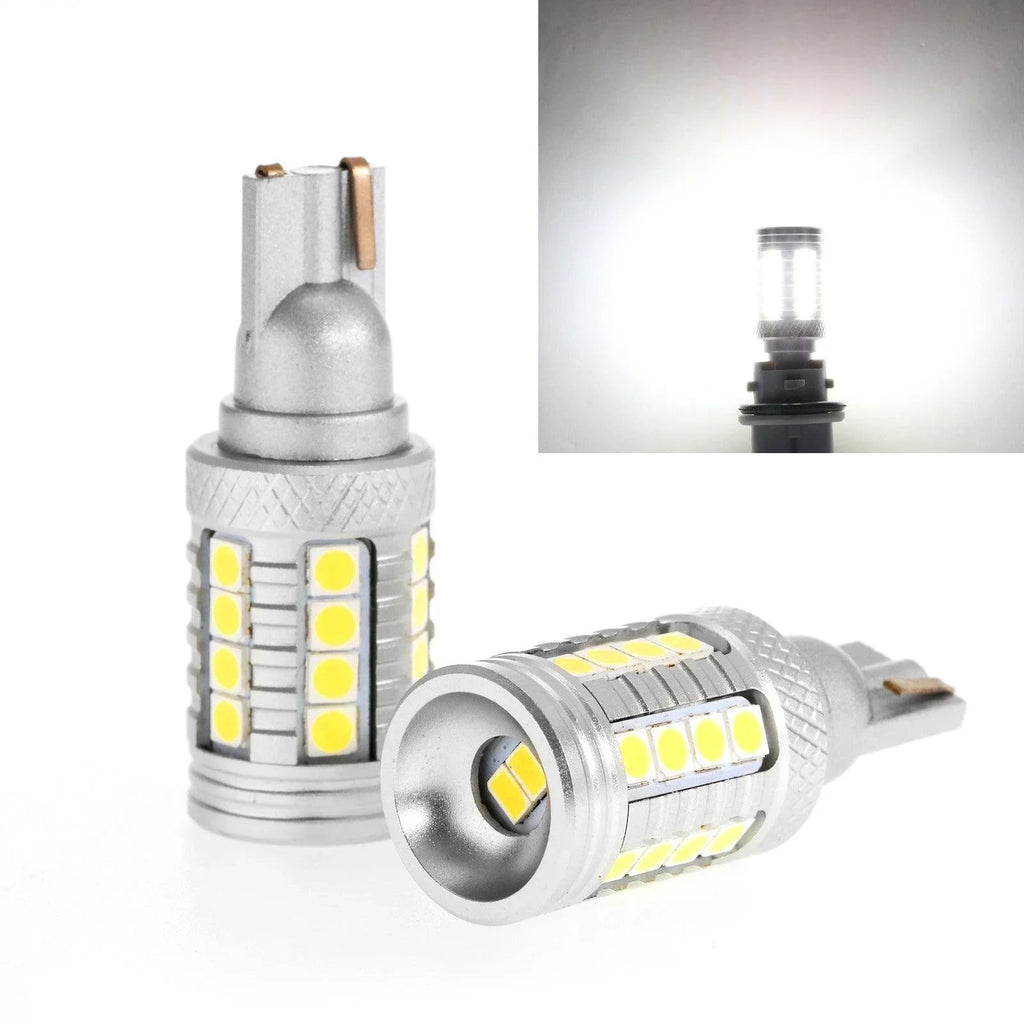 Auxbeam 912 921 T15 W16W LED Reverse Back-up Light Bulbs 20W 6500K White B3