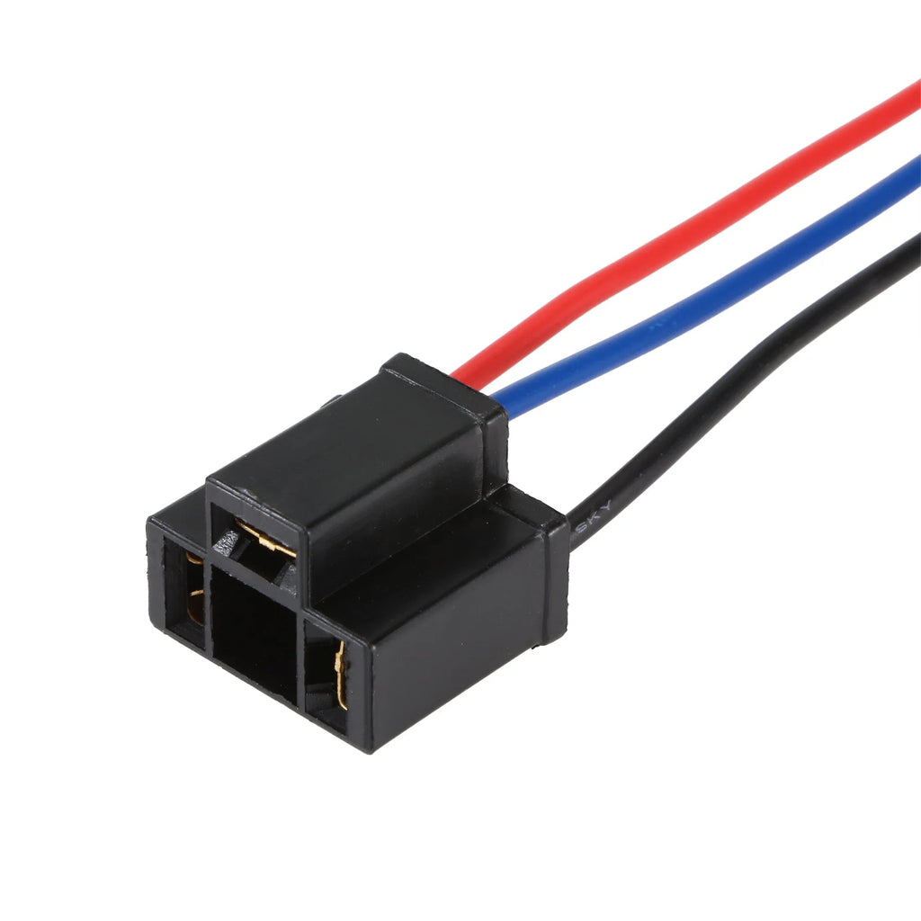 Auxbeam H4 LED HEADLIGHT SOCKET FEMALE ADAPTER WIRING HARNESS CONNECTOR FOR