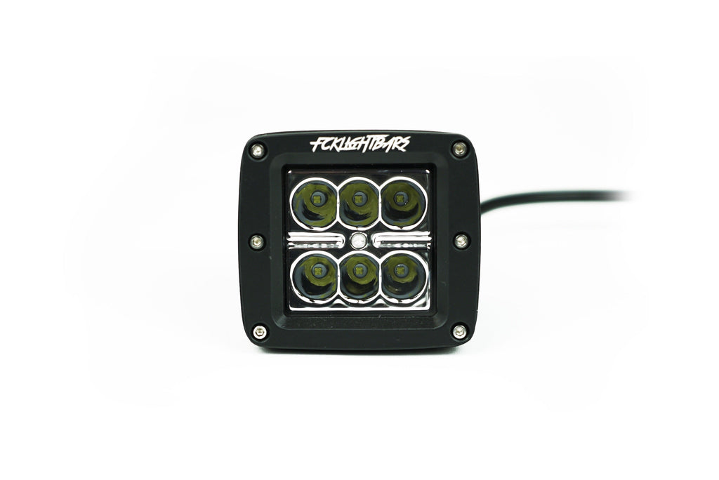 P-3 High-Output 3" Cubes - FCK Lightbars LED pods included in vehicle specific light kits