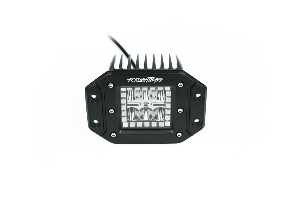 High-Output LED RGB Pod Lights White