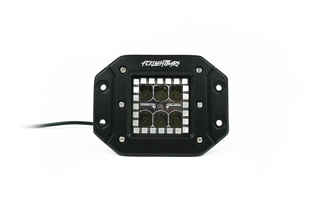 High-Output LED RGB Pod Lights FlushMounts