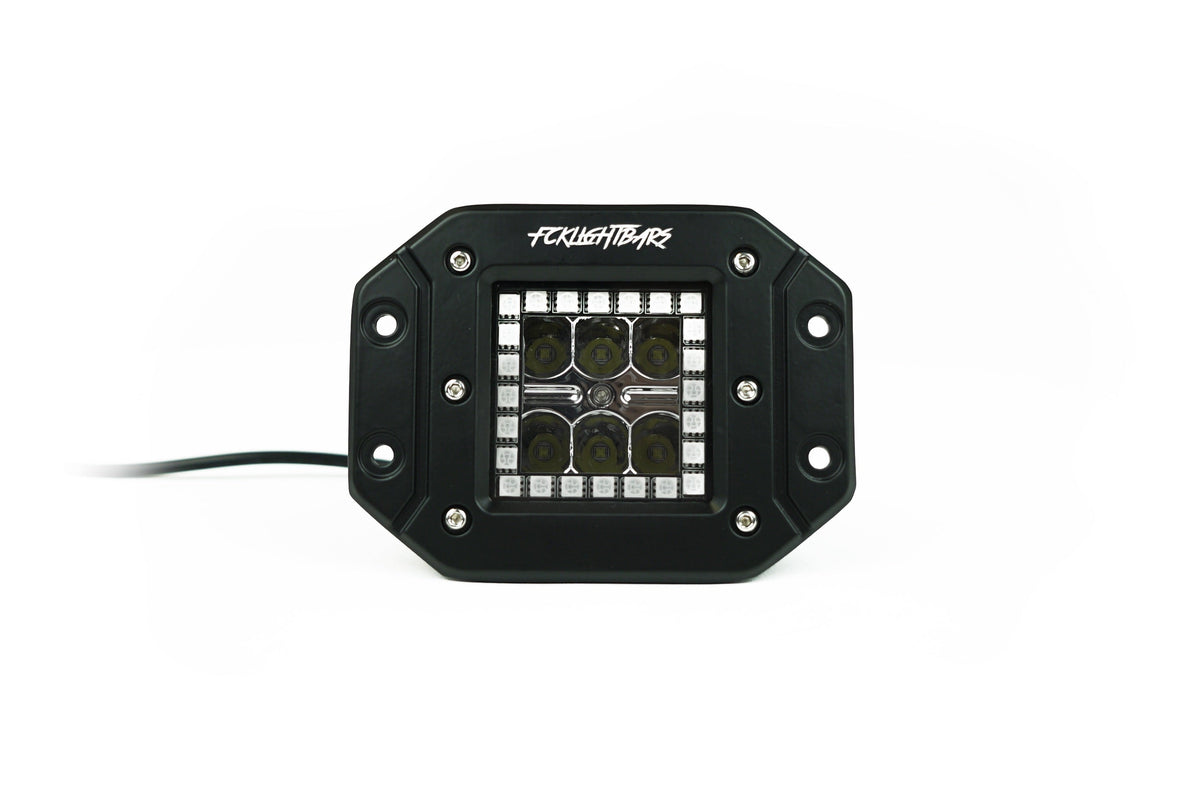 High-Output LED RGB Pod Lights FlushMounts