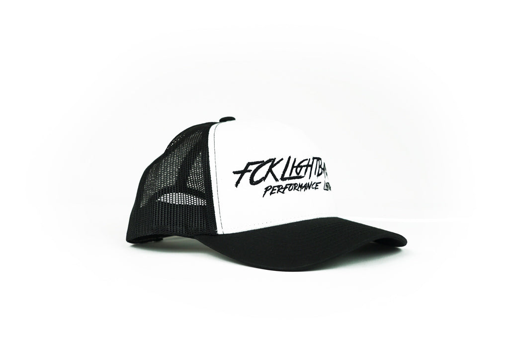 Snapback Hat (Black and White)