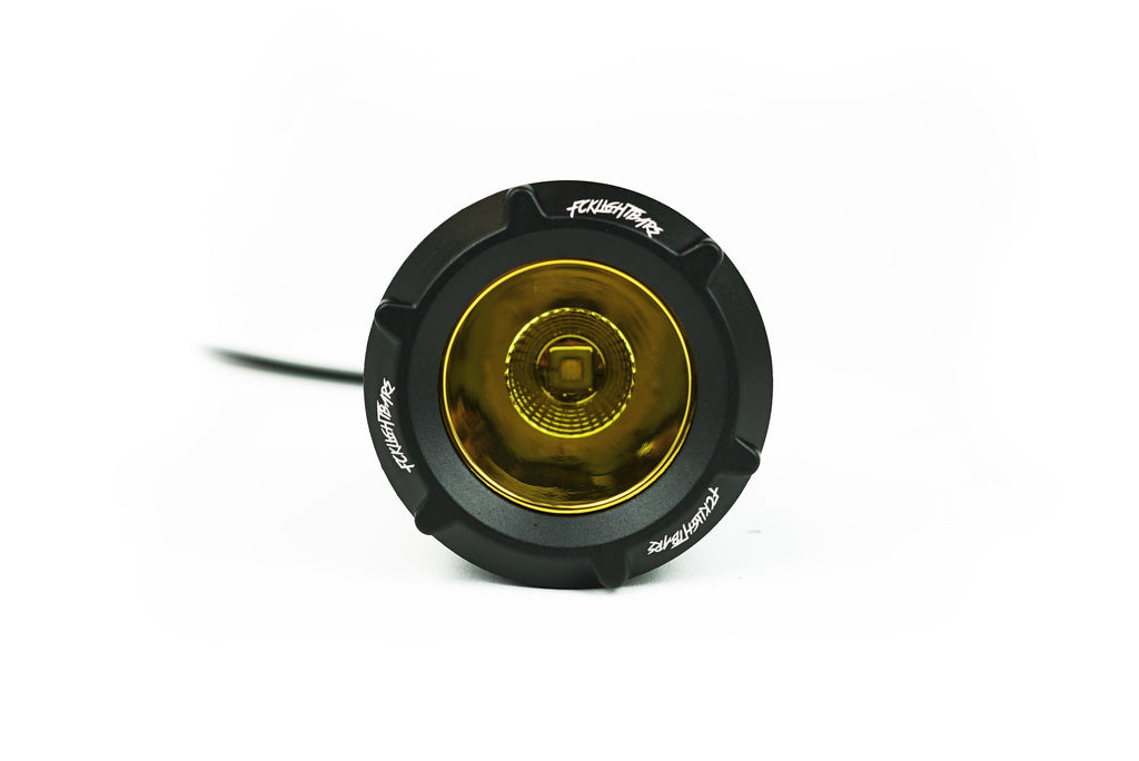 3-Inch FCK RP-S1 Round LED Light Pods (Front)
