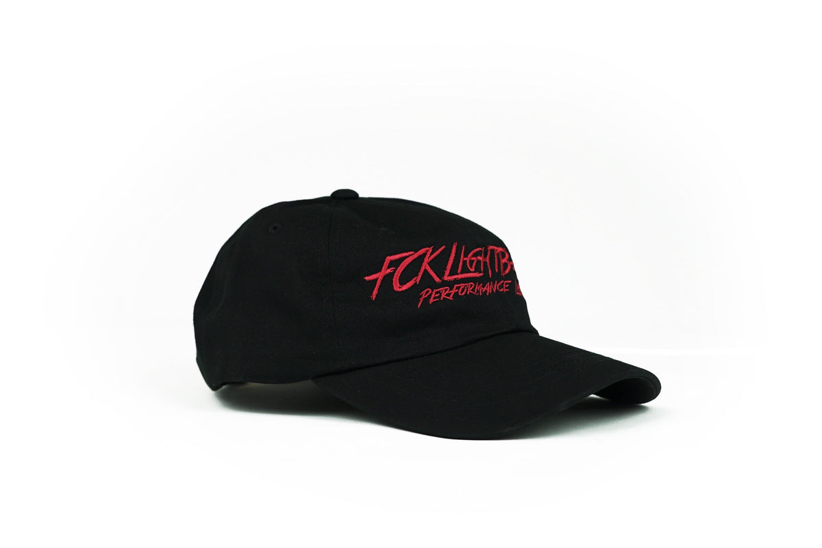 Black and Red Classic Hat by FCK LightBars