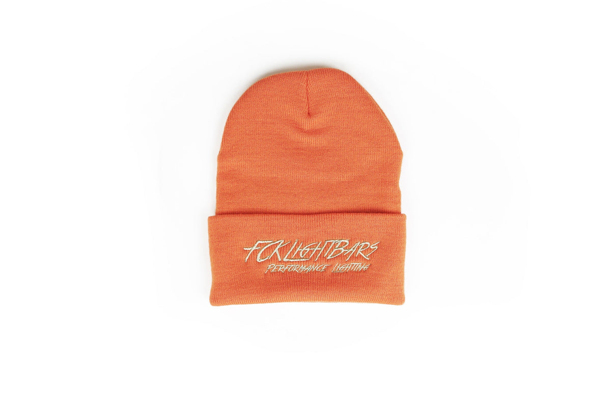 Classic Beanie in Orange by FCK Lightbars