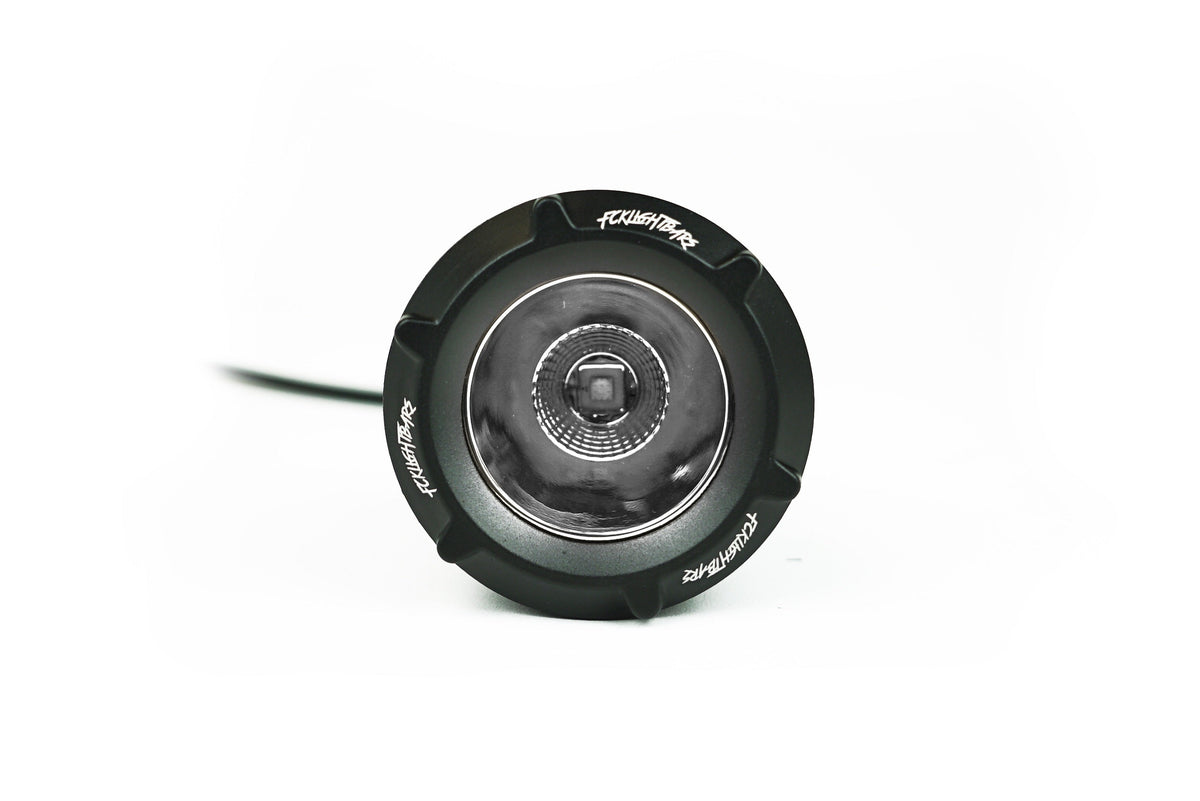 3-Inch FCK RP-S1 Round LED Light Pods (Front)