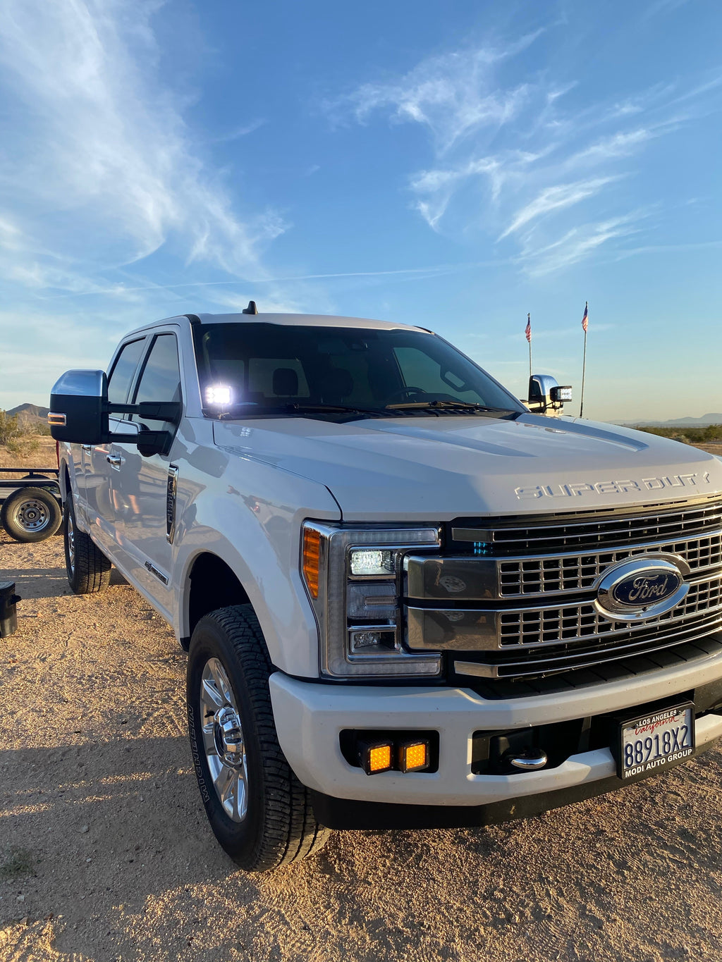 2017-2023 Ford Super Duty F-250 / F-350 Ditch Light Kit - vehicle-specific brackets