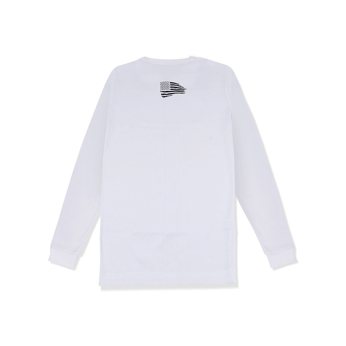  Long Sleeve T-Shirt (White/Black) Back