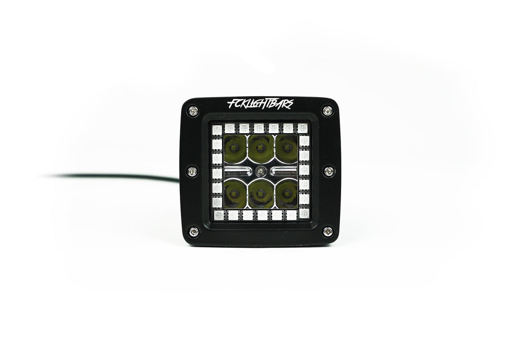 High-Output RGB Pod Lights Front