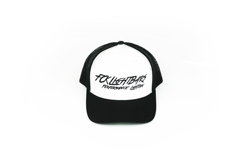 Snapback Hat (Black and White)