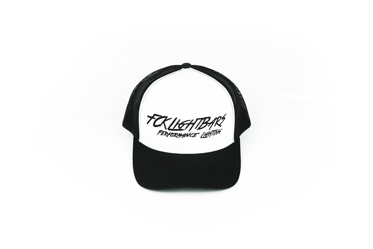 Snapback Hat (Black and White)