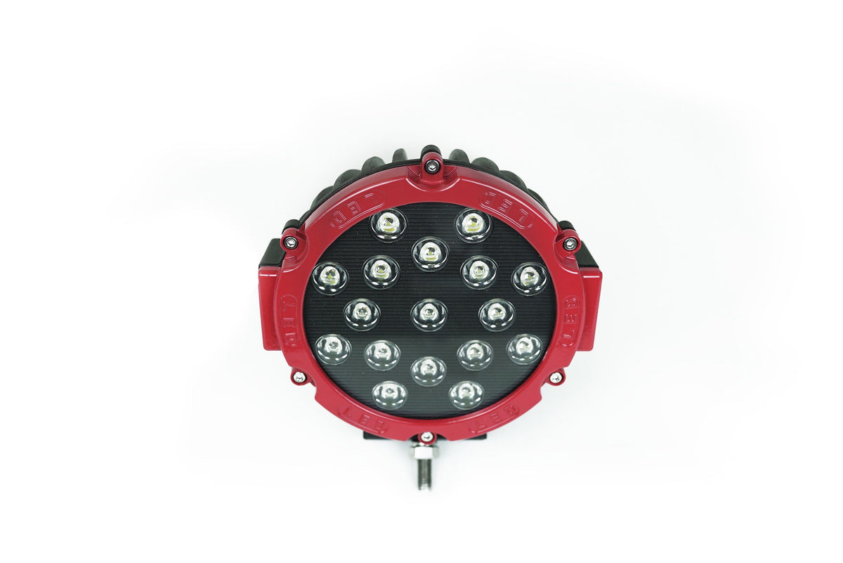 7-Inch FCK RP-HP Round LED Light Pod