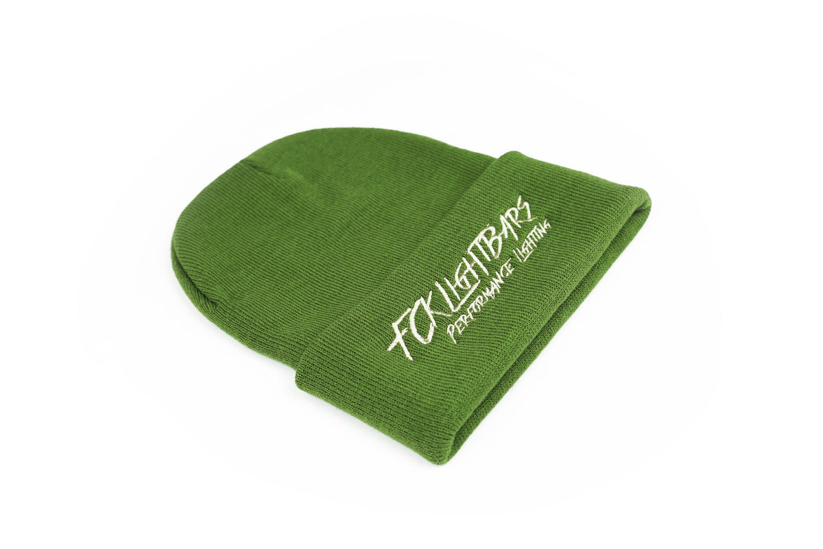 Classic Beanie in Green by FCK Lightbars