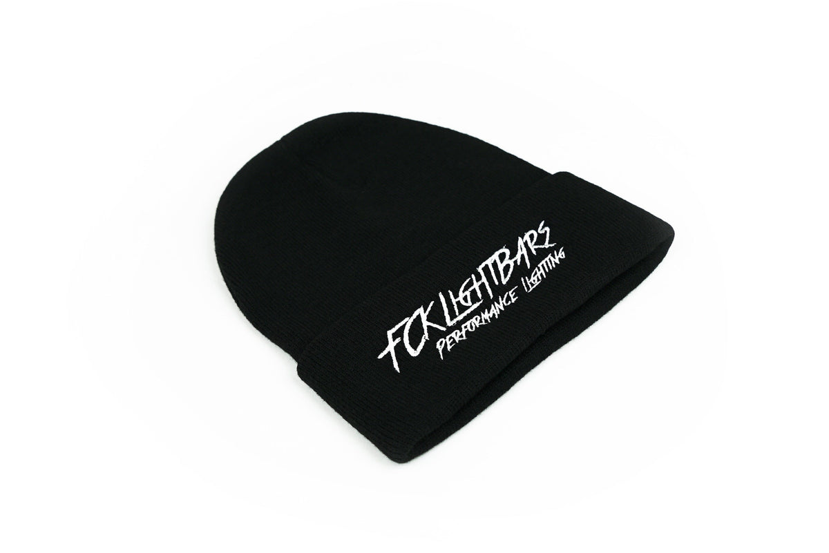 Classic Beanie in Black by FCK Lightbars