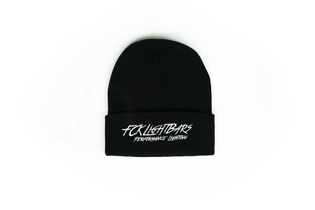 Classic Beanie in Black by FCK Lightbars