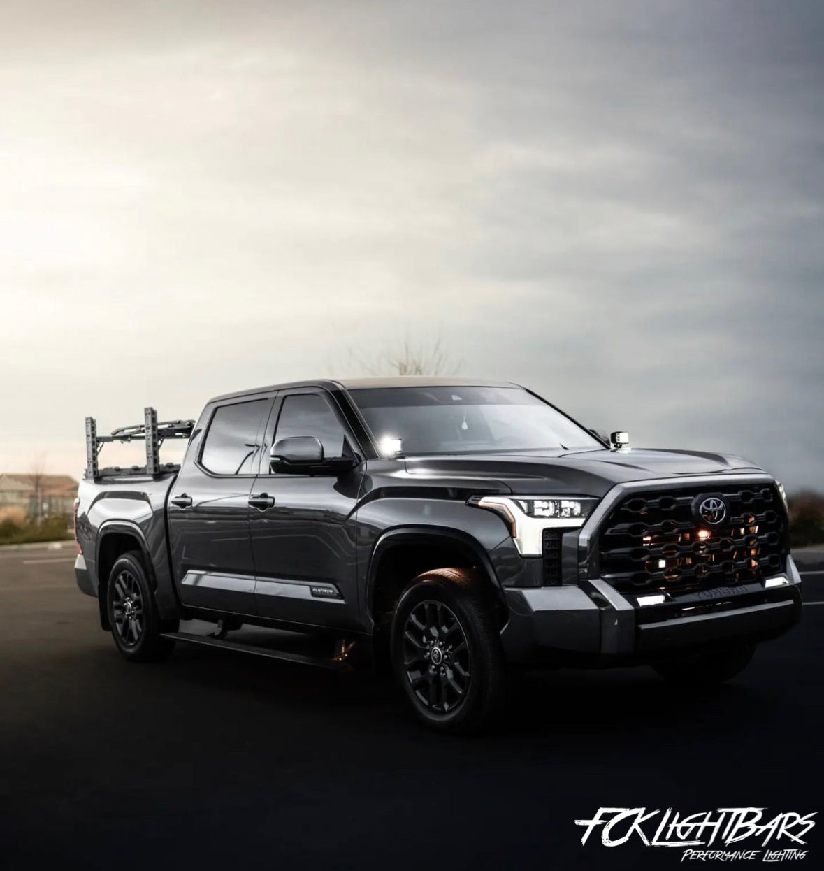 2022+ Toyota Tundra Ditch Light Kit - vehicle-specific brackets
