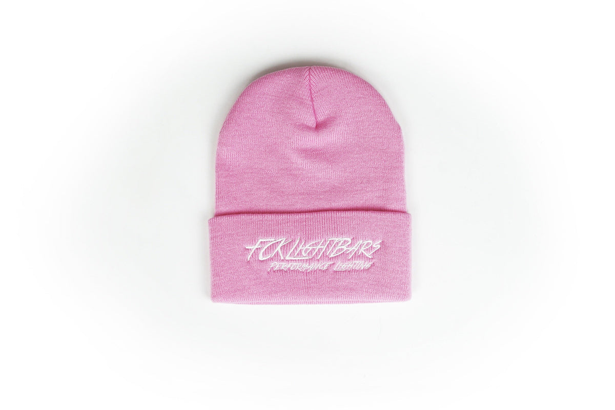 Classic Beanie in Pink by FCK Lightbars
