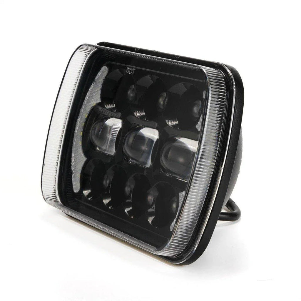 Auxbeam 65W 7x6 LED Hi-Lo Beam Headlights with DRL for Toyota Pickup Truck
