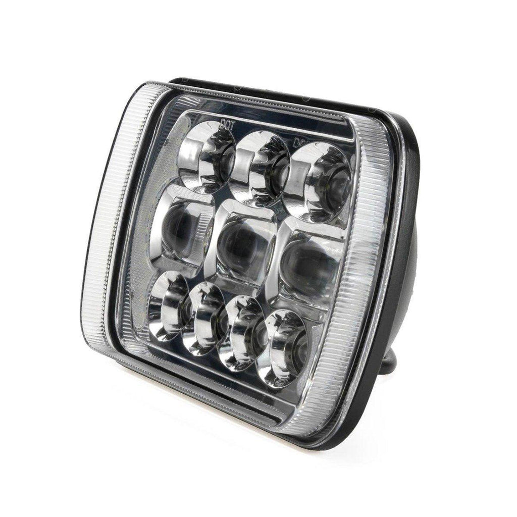 Auxbeam 65W 7x6 LED Hi-Lo Beam Headlights with DRL for Toyota Pickup Truck