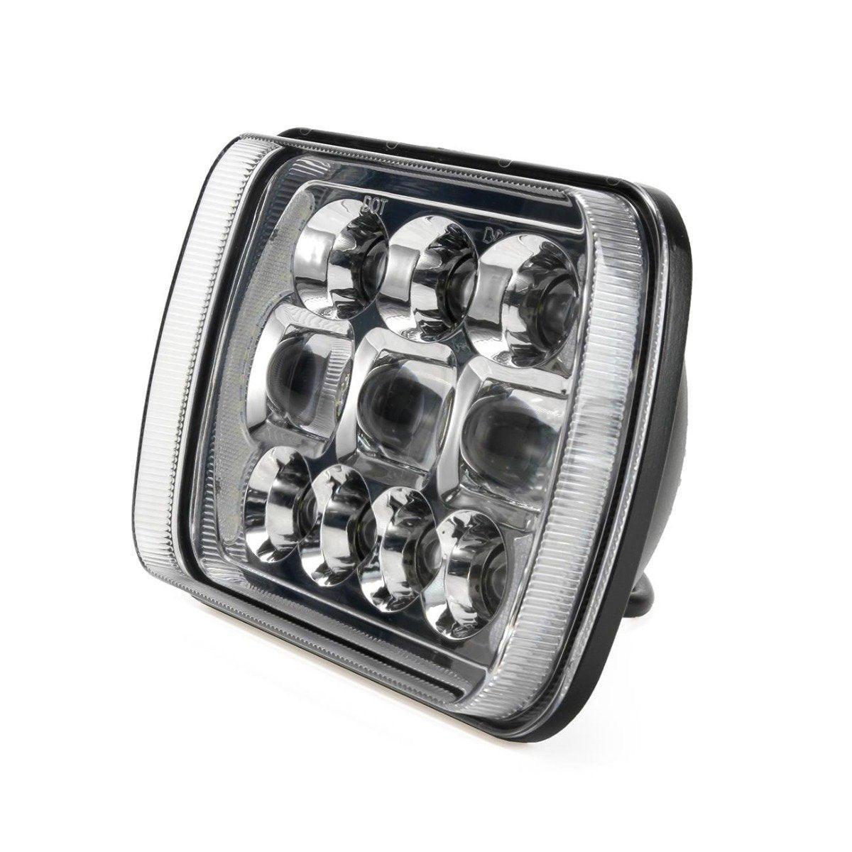 Auxbeam 65W 7x6 LED Hi-Lo Beam Headlights with DRL for Toyota Pickup Truck