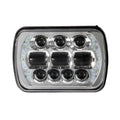Auxbeam 65W 7x6 LED Hi-Lo Beam Headlights with DRL for Toyota Pickup Truck