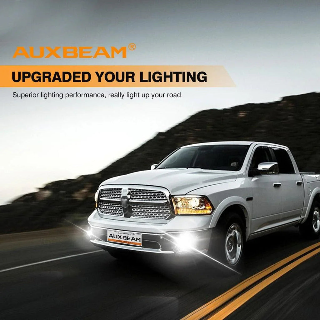 Auxbeam 36W LED Fog Lights for Dodge Ram 1500 2013-2018